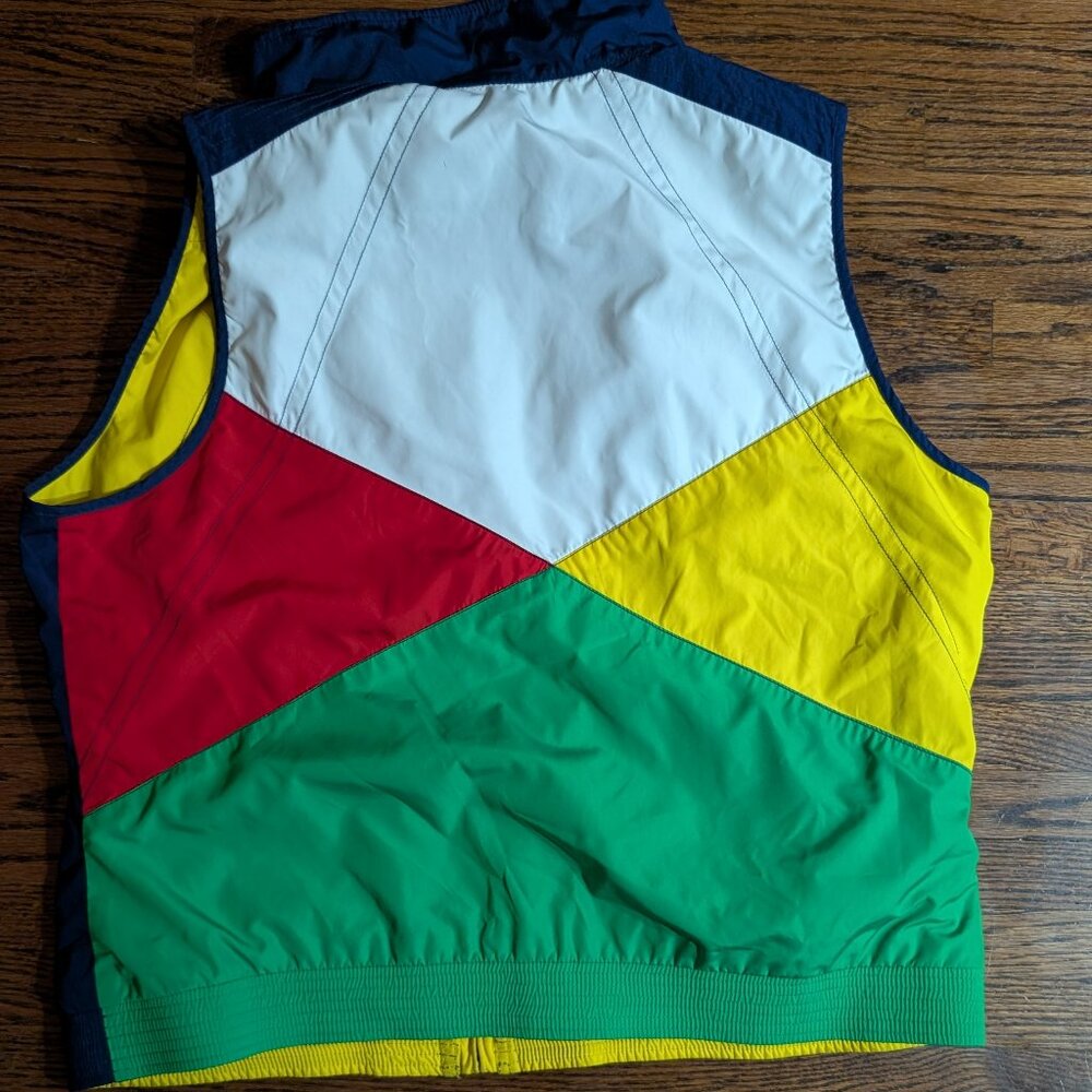 Woman's Lauren Ralph Laren Reversable ColorBlock Vest - Size L